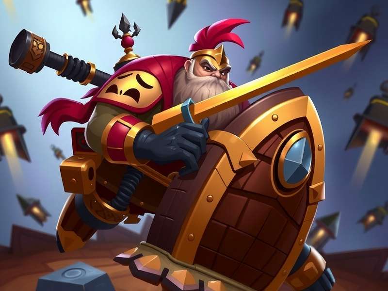 Dozer Warrior Paladin Game Hero Image